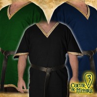 LARP Nobleman's medieval tunic with short sleeves